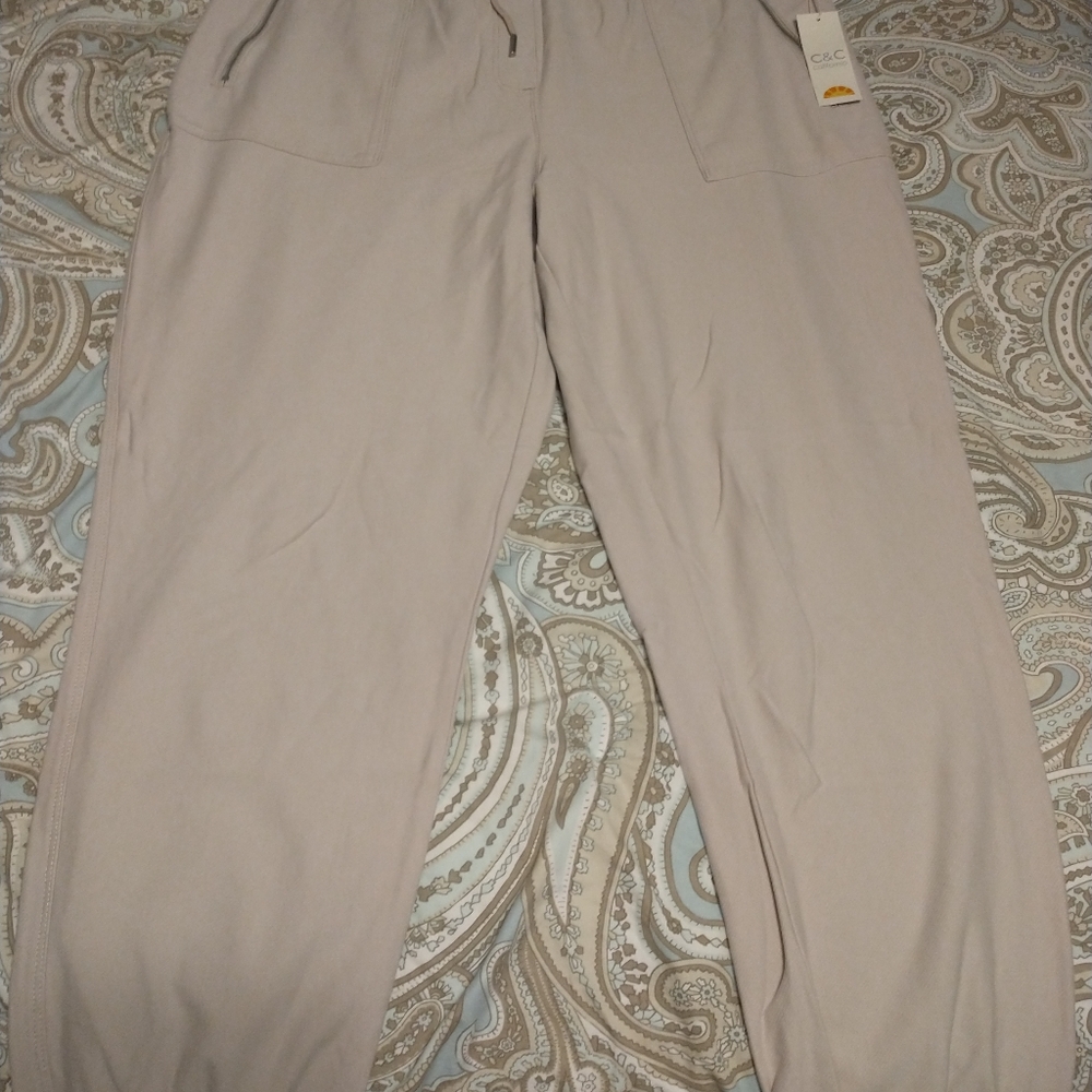 C & C California beige joggers